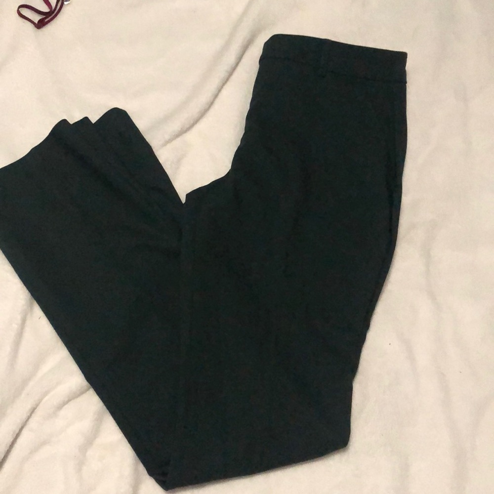 Green express dress pants